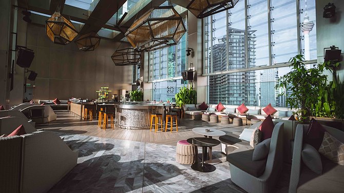 Is there a minimum spend requirement at WET Deck Kuala Lumpur?